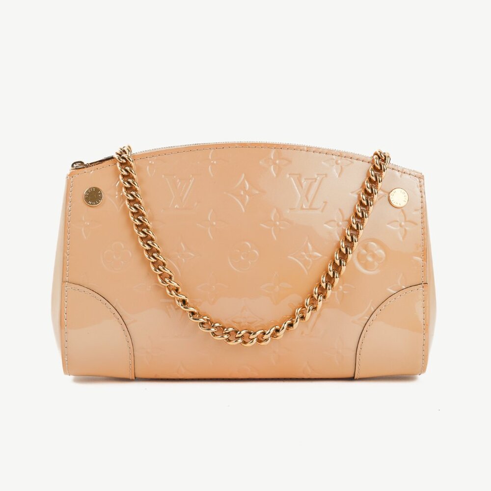 Louis Vuitton Santa Monica Dune Monogram Vernis Leather Clutch